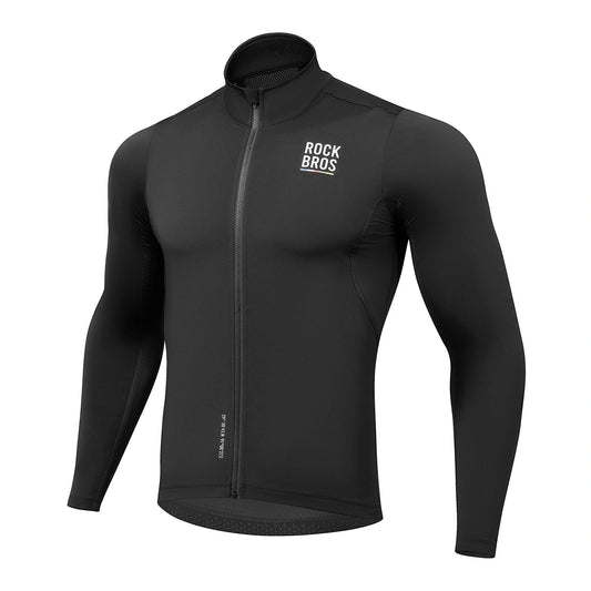 Bluza rowerowa Rockbros TLWT001 ROAD TO SKY wiatroszczelna - czarna