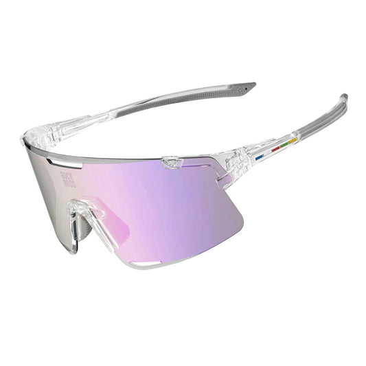 Okulary rowerowe Rockbros SP338 ROAD TO SKY z wymiennymi - przezroczyste