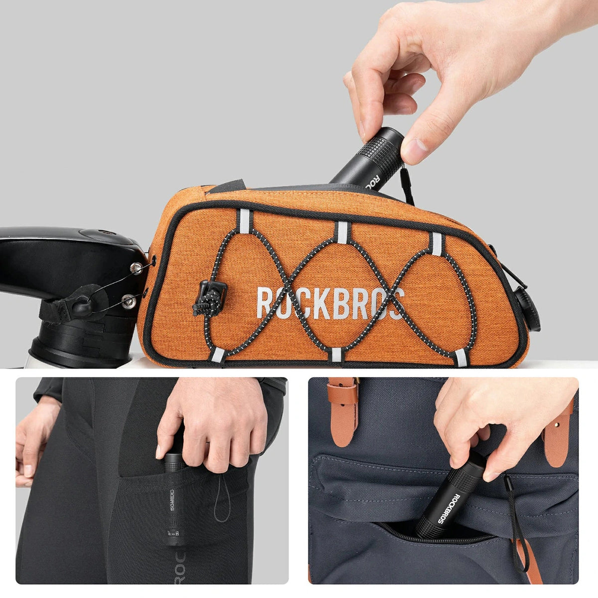 Multitool rowerowy Rockbros TG-8601 grzechotka S2 cylindryczna - czarny – zdjęcie 5