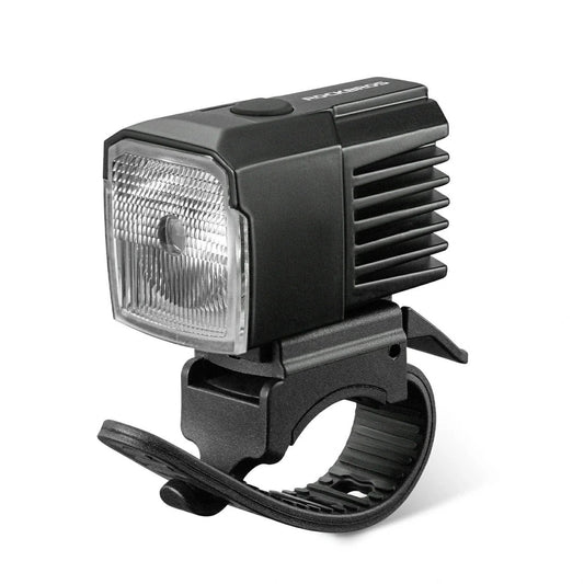Lampka rowerowa Rockbros RHL1600 przednia 1600 lm z zasilaniem - czarna
