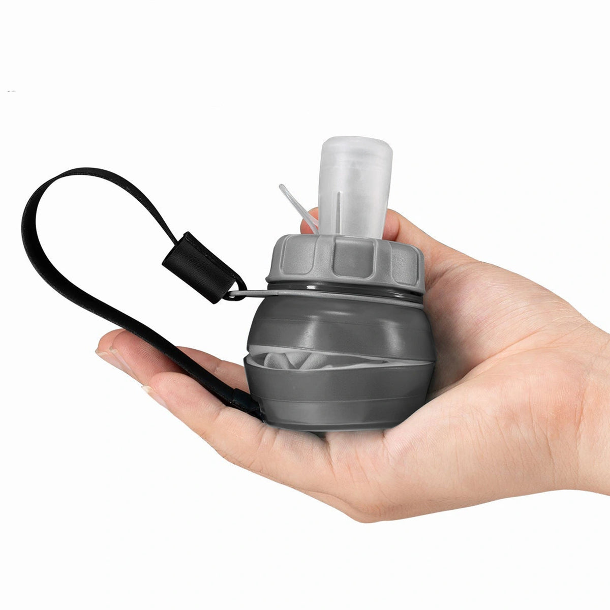 Bukłak Rockbros 350017001 soft flask miękki do biegania 500 ml - biały – zdjęcie 3
