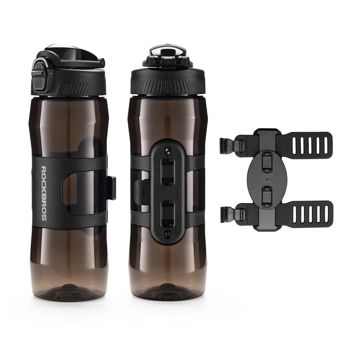 Bidon termiczny Rockbros S550H-1 700 ml z magnetycznym uchwytem i - czarny – zdjęcie 2