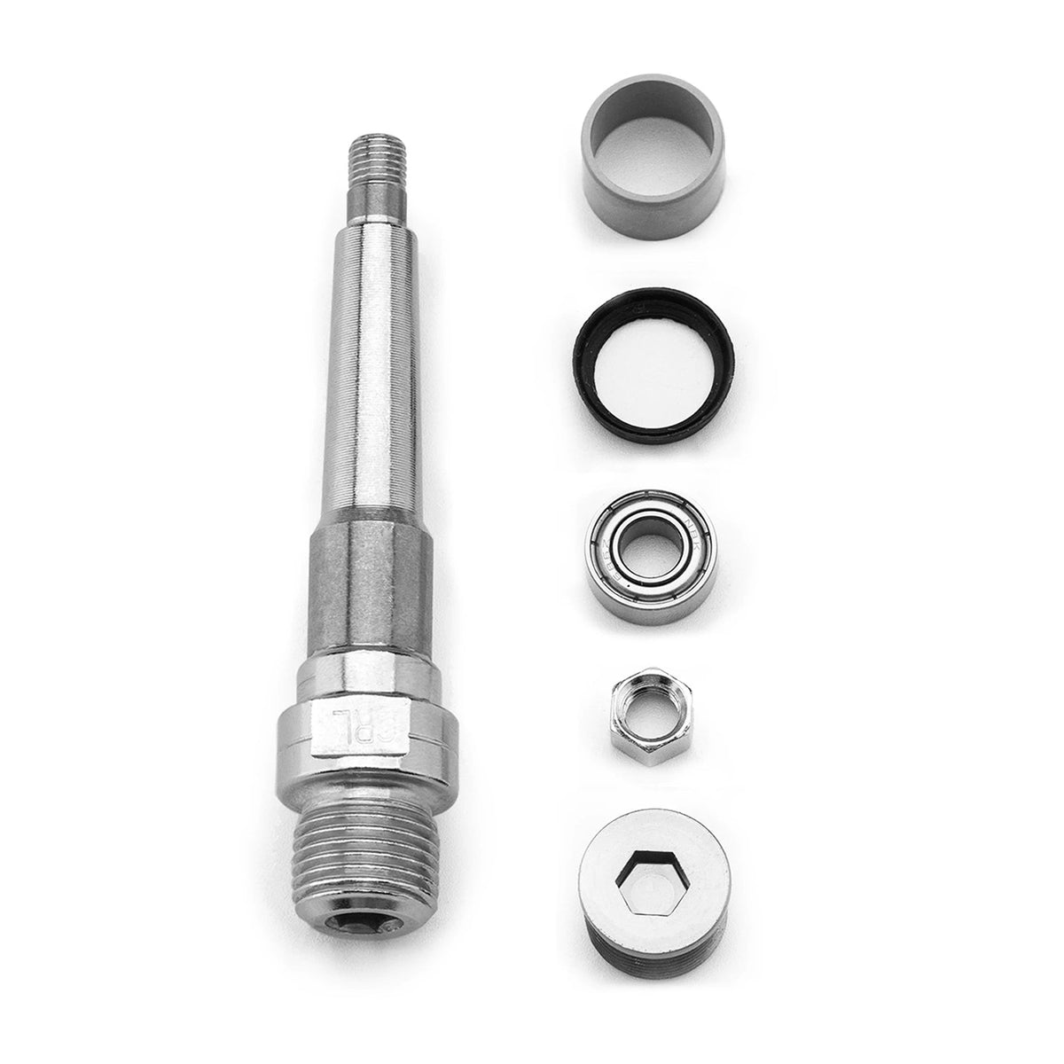 Pedały rowerowe Rockbros K307PT aluminiowe odblaskowe platformowe - czarne – zdjęcie 6