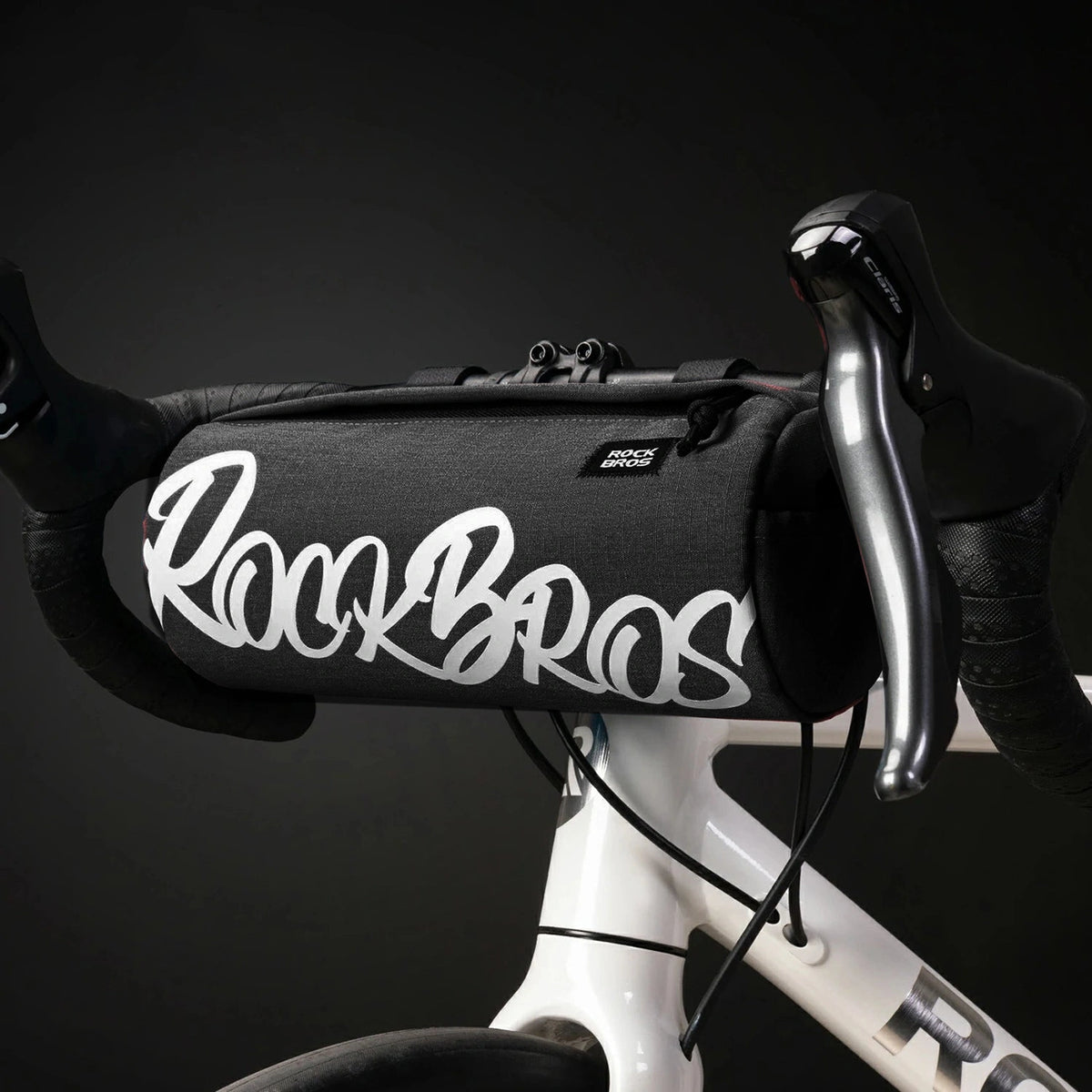 Torba rowerowa Rockbros G006 Flash Journey na kierownicę 3.6 l - czarna – zdjęcie 2