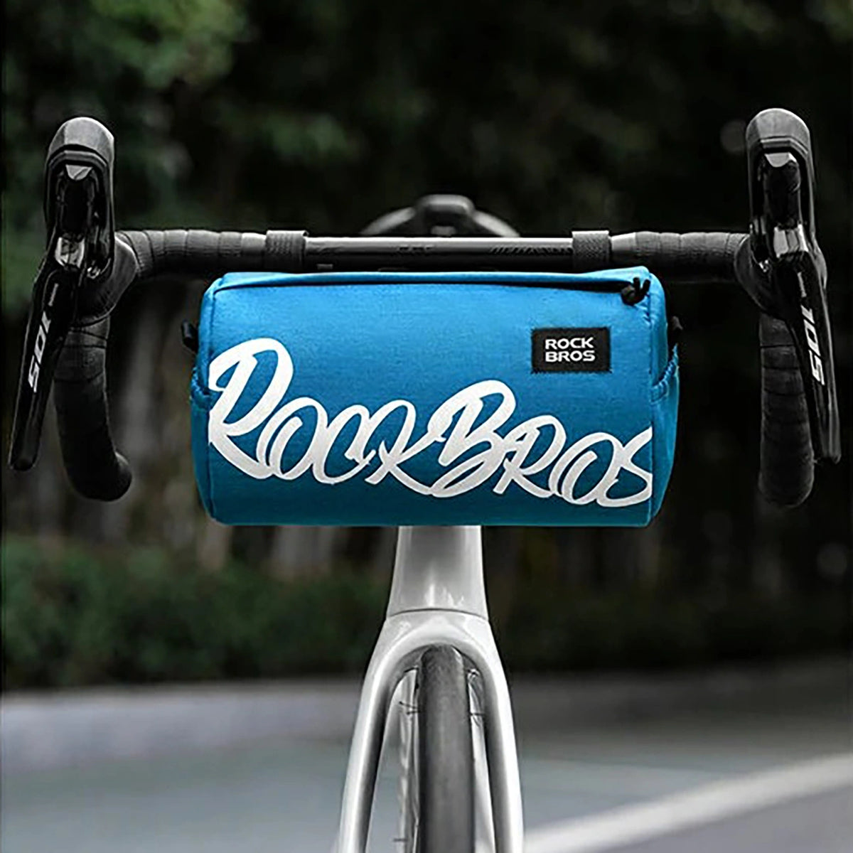 Torba rowerowa Rockbros G006 Flash Journey na kierownicę 3.6 l - niebieska – zdjęcie 4