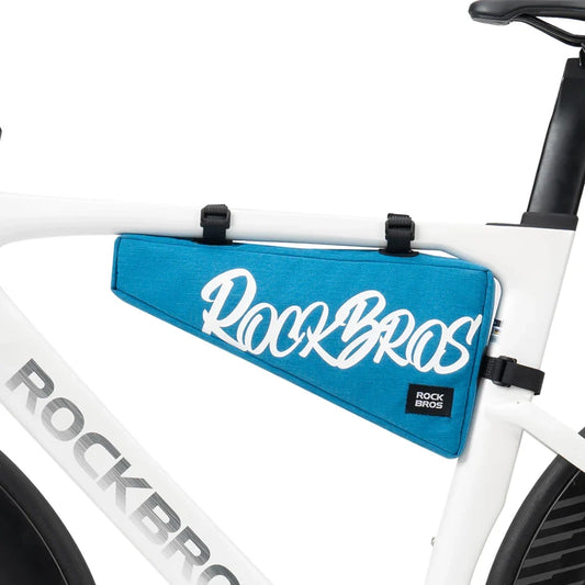 Torba rowerowa Rockbros G008 Flash na ramę trójkątna XL 1,9 l - niebieska
