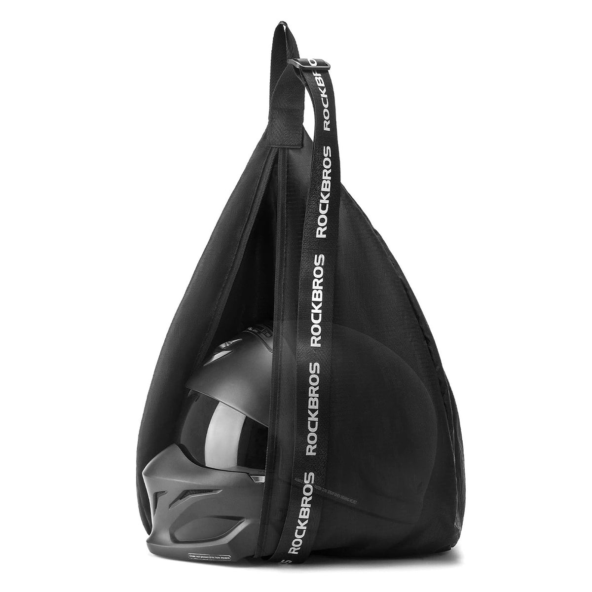 Plecak Rockbros H34 z uchwytem na kask - czarny – zdjęcie 2