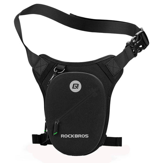 Saszetka motocyklowa Rockbros AS-081 na udo lub biodro 1 l - czarna