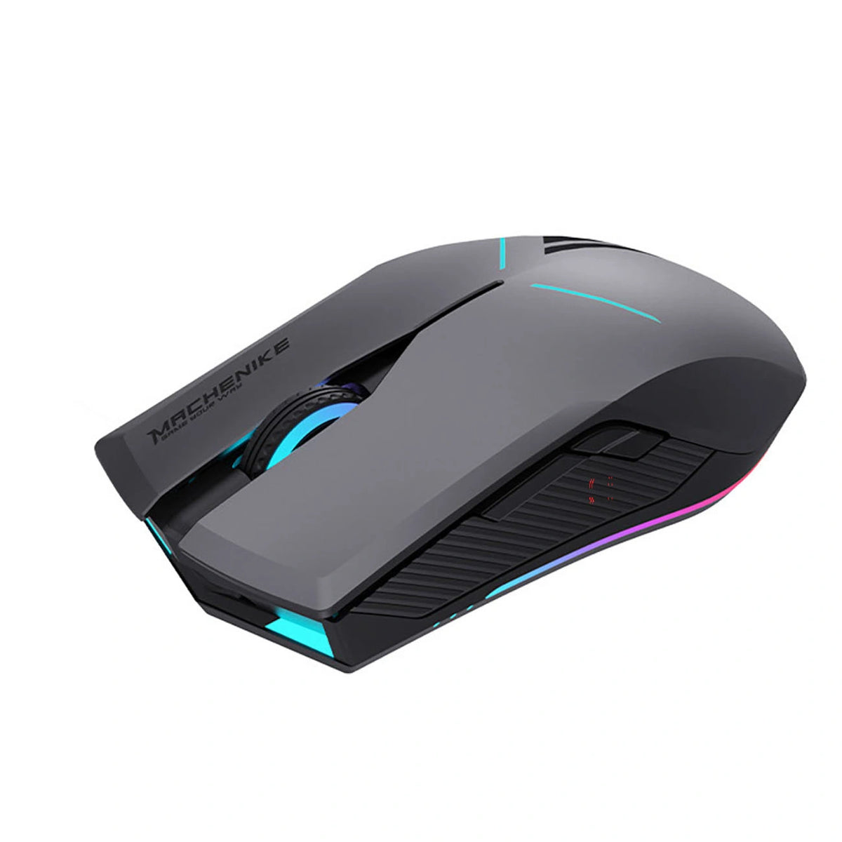 Mysz gamingowa Machenike M721 bezprzewodowa 10000 DPI z - czarna – zdjęcie 4