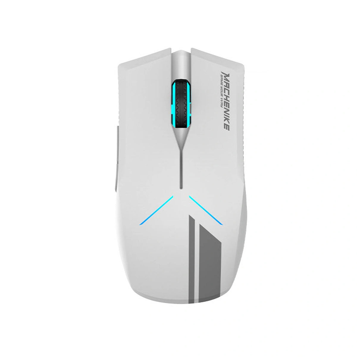 Mysz gamingowa Machenike M721 bezprzewodowa 10000 DPI z - biała