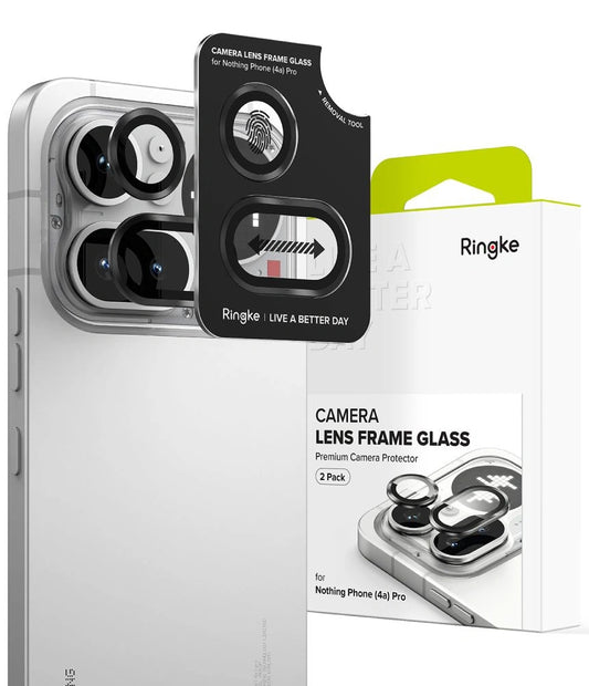 Osłona aparatu Ringke Camera Frame na Nothing Phone 4A Pro - czarna