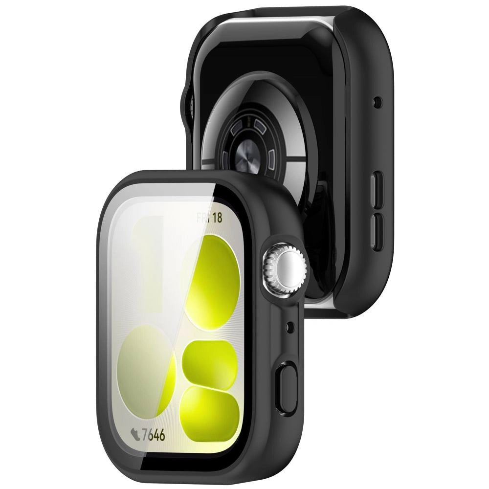 Etui Tech-Protect Defense na Huawei Watch Fit 5 - czarne – zdjęcie 4