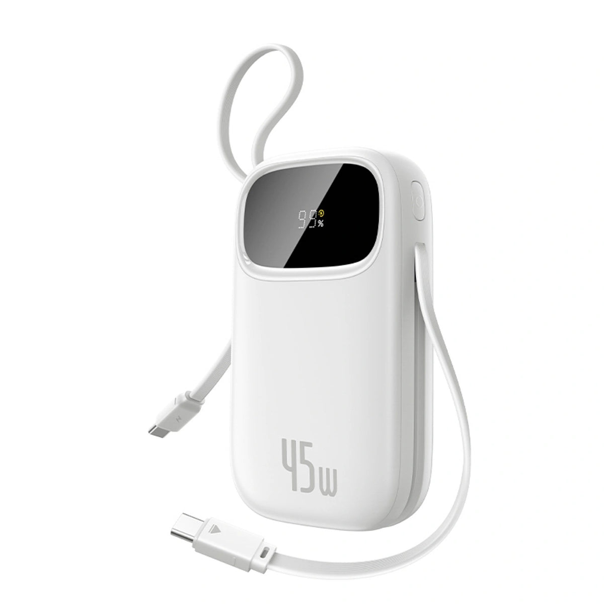 Powerbank Baseus EnerFill FC31 QPow3 10000mAh 45W z wyświetlaczem - biały