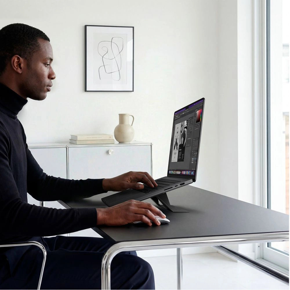 Podstawka pod laptopa Spigen SlimFold LD201-S6 - szara – zdjęcie 14