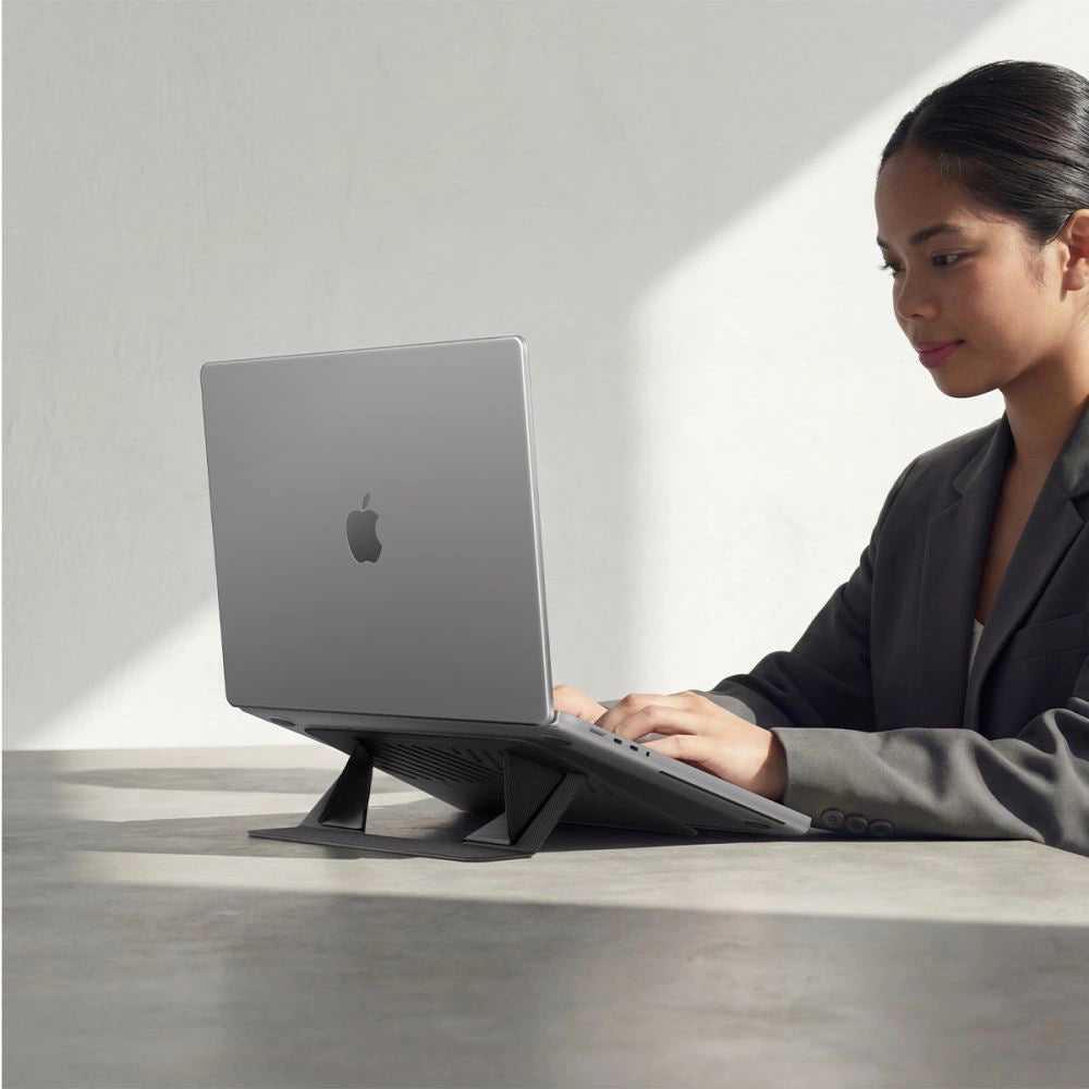Podstawka pod laptopa Spigen SlimFold LD201-S6 - szara – zdjęcie 7