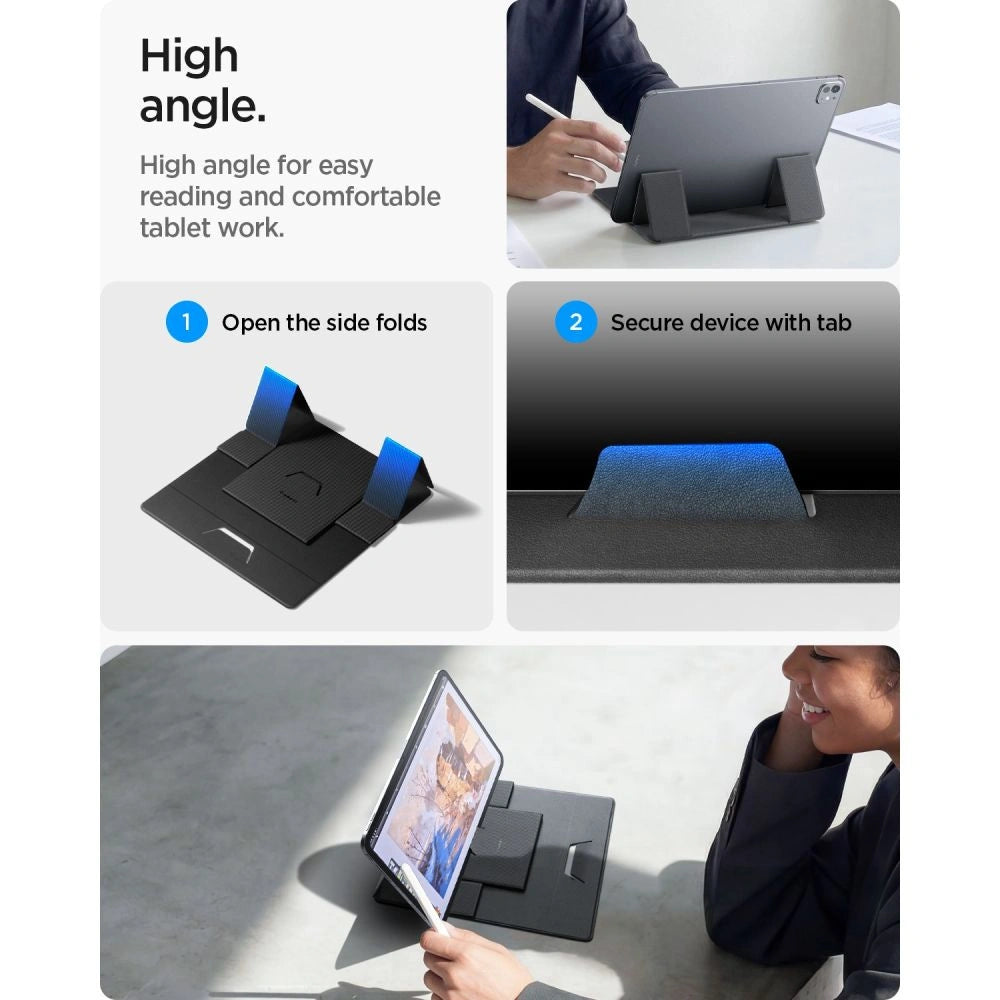 Podstawka pod laptopa Spigen SlimFold LD201-S8 pod laptop - szara – zdjęcie 13