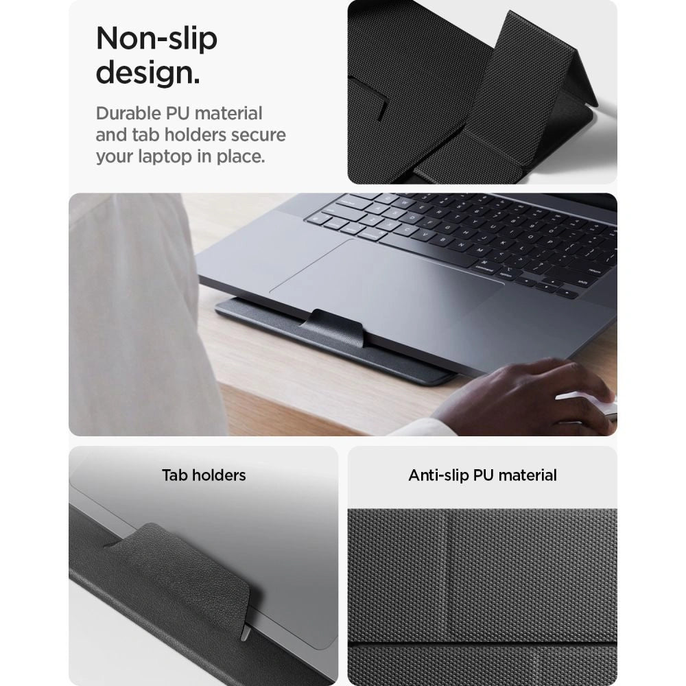 Podstawka pod laptopa Spigen SlimFold LD201-S8 pod laptop - szara – zdjęcie 8