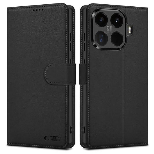 Etui Tech-Protect Wallet na Xiaomi 17T - czarne