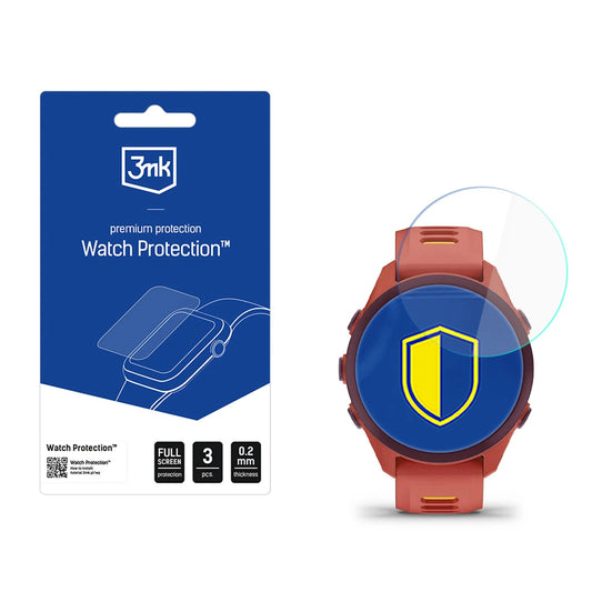 Szkło hybrydowe 3mk Watch na Garmin Forerunner 70/ 170/ 170 Music