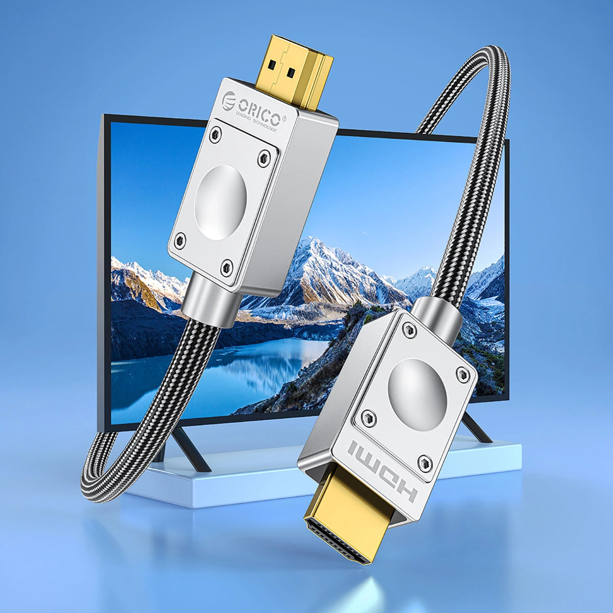 Kabel Orico H4BY HDMI 2.0 0.5 m - czarny – zdjęcie 6