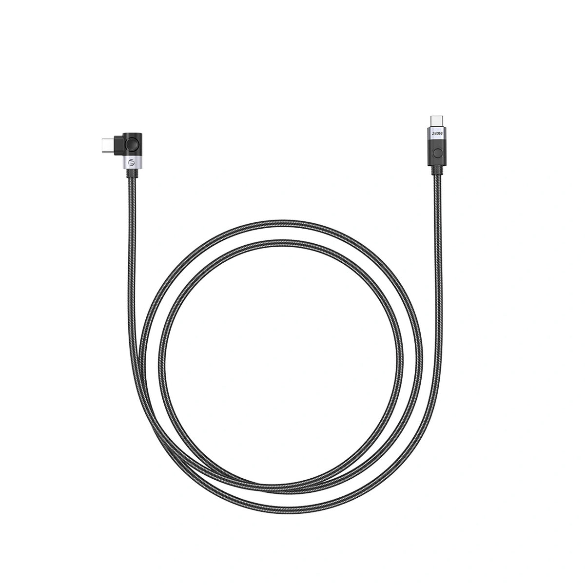 Kabel kątowy Orico CW240 USB-C do USB-C PD 240 W 1 m - czarny – zdjęcie 4