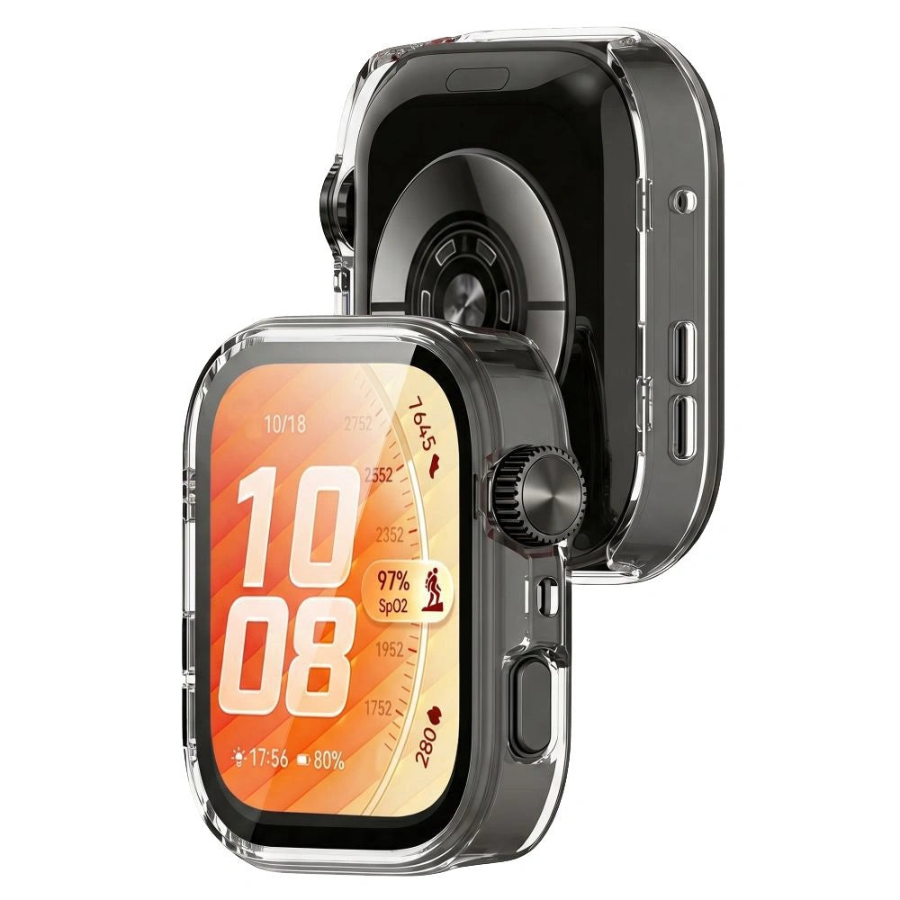 Etui Tech-Protect Defense na Huawei Watch Fit 5 Pro - przezroczyste – zdjęcie 4