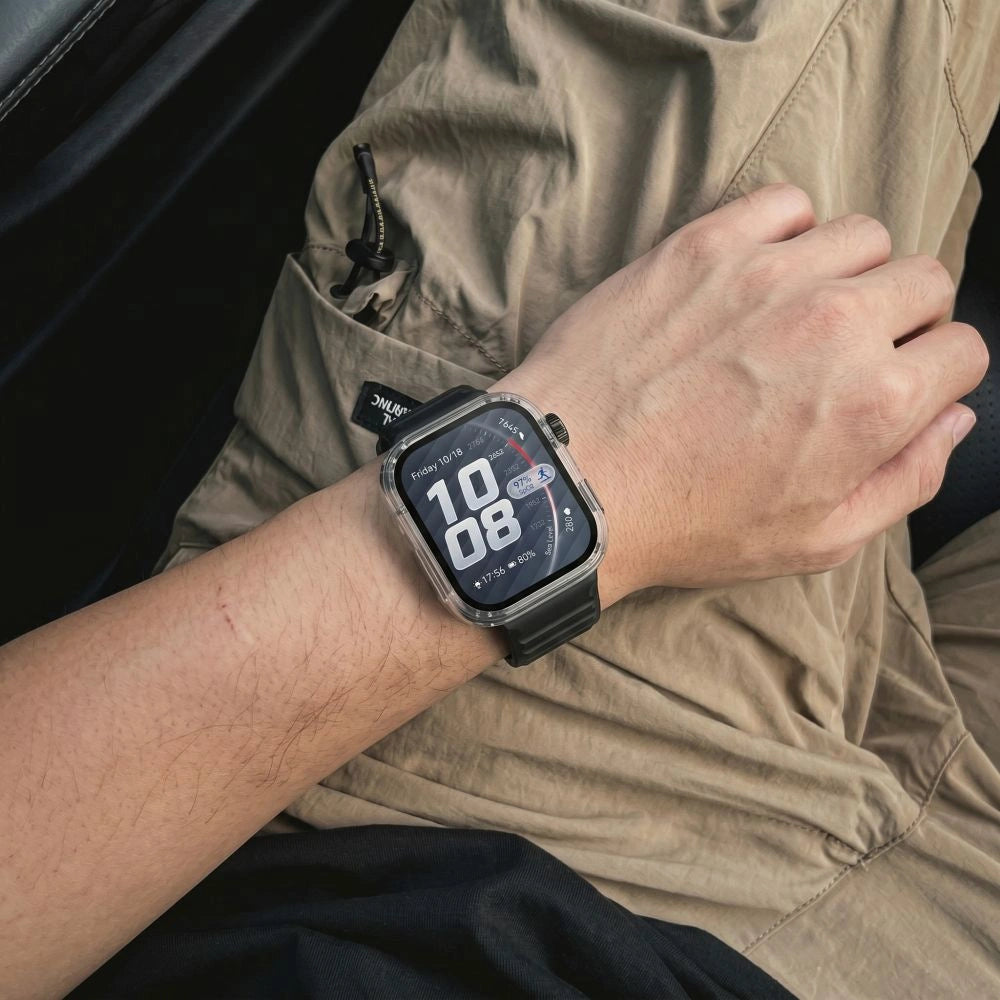 Etui Tech-Protect Defense na Huawei Watch Fit 5 Pro - przezroczyste – zdjęcie 6