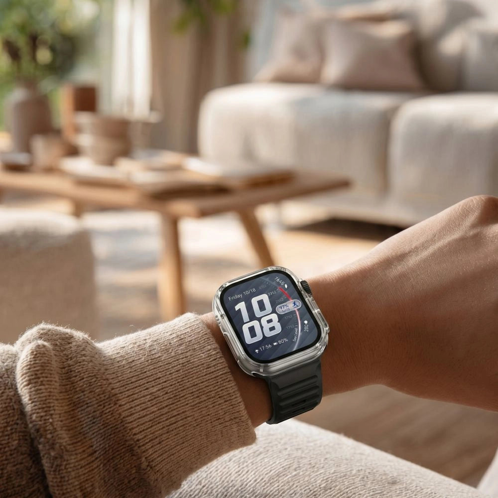 Etui Tech-Protect Defense na Huawei Watch Fit 5 Pro - przezroczyste – zdjęcie 7