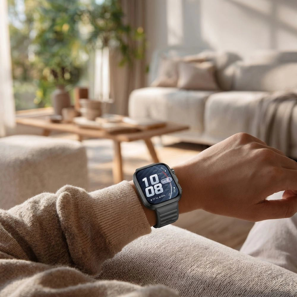 Etui Tech-Protect Defense na Huawei Watch Fit 5 Pro - czarne – zdjęcie 6