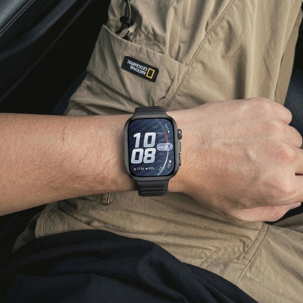 Etui Tech-Protect Defense na Huawei Watch Fit 5 Pro - czarne – zdjęcie 7