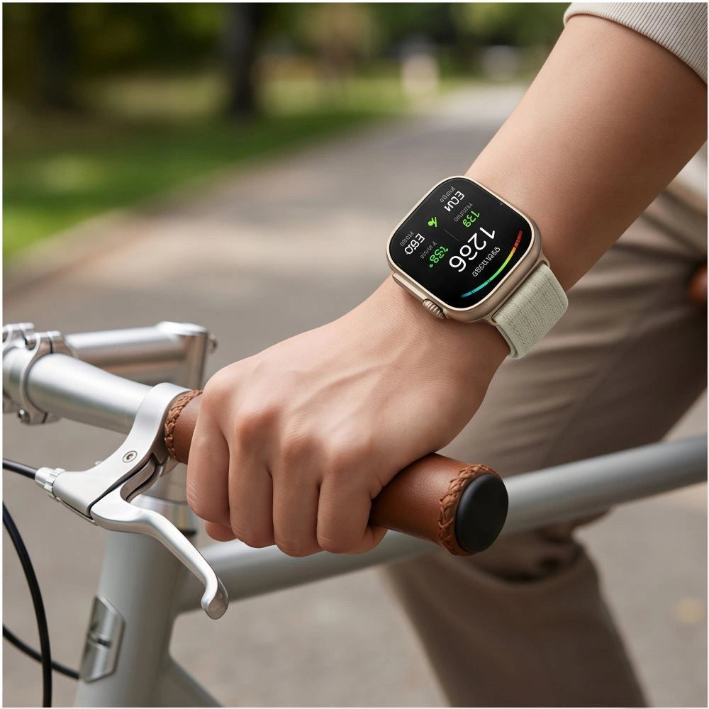 Pasek Tech-Protect Nylon an Huawei Watch Fit 3 / 4 / 4 Pro / 5 / 5 - biały – zdjęcie 6