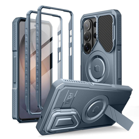 Etui Tech-Protect Kevlar MagSafe na Samsung Galaxy S26 Ultra - niebieskie