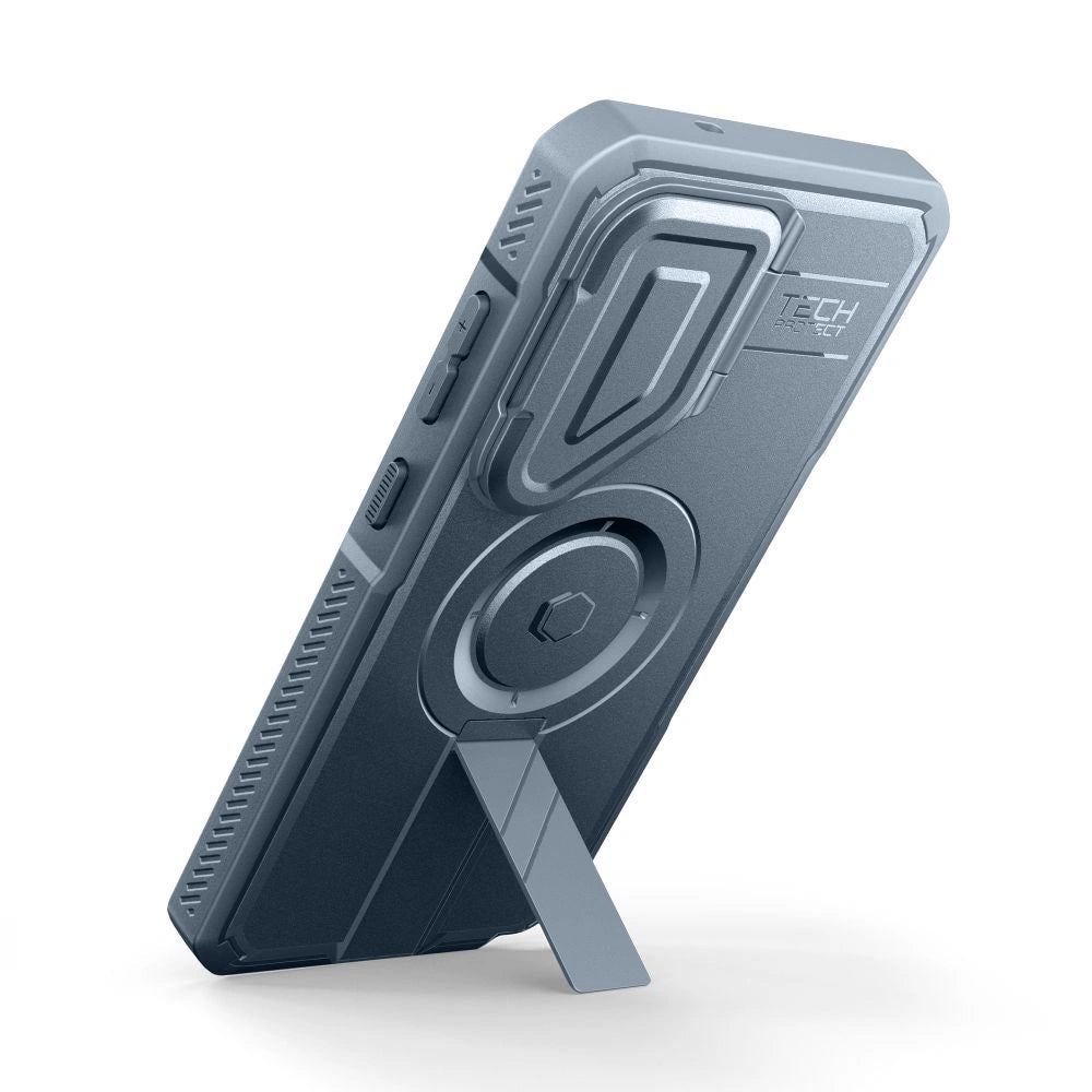 Etui Tech-Protect Kevlar MagSafe na Samsung Galaxy S26 Ultra - niebieskie – zdjęcie 2
