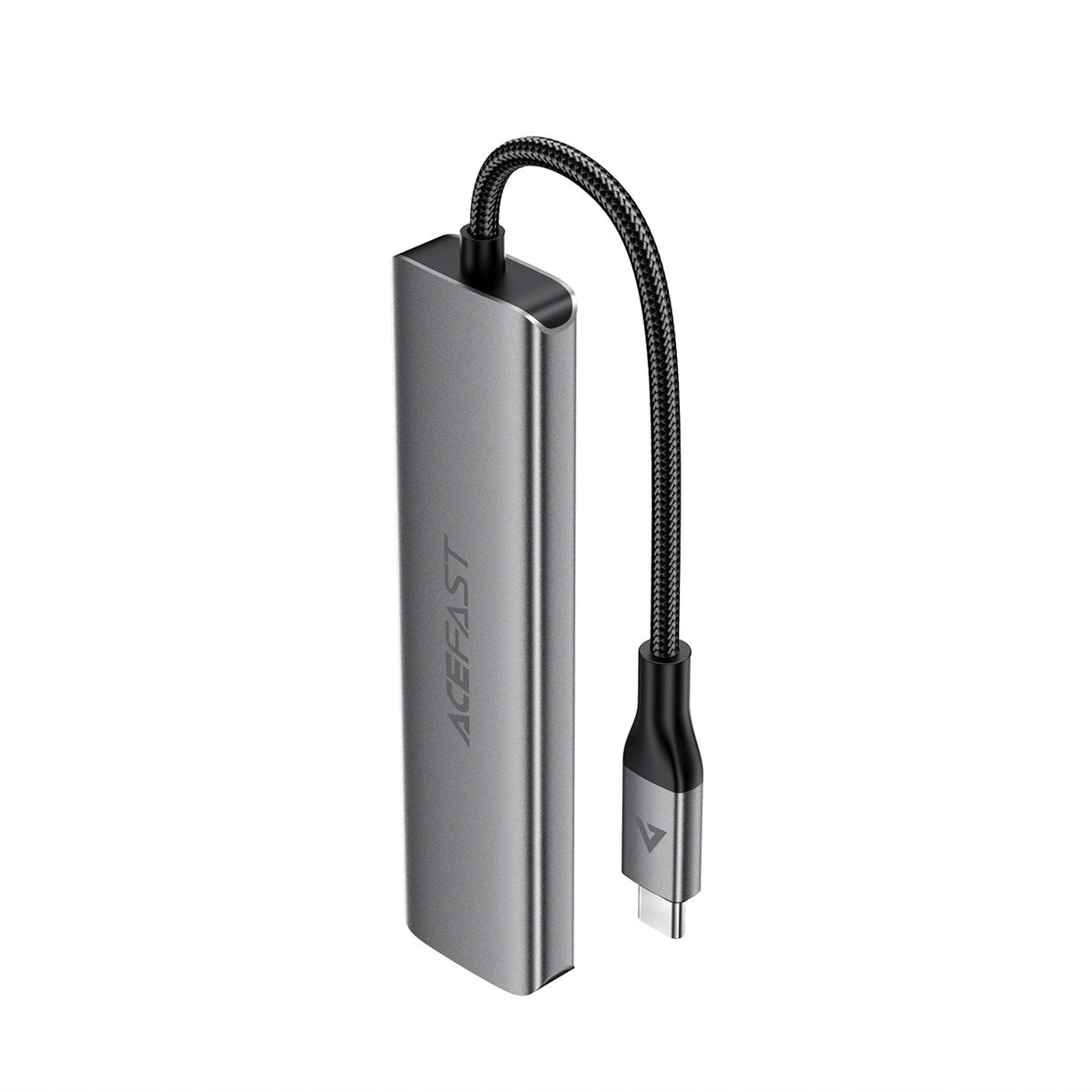 Hub USB Acefast J18 stacja dokująca USB-C 6w1 HDMI 4K 60Hz PD90W - szara – zdjęcie 2