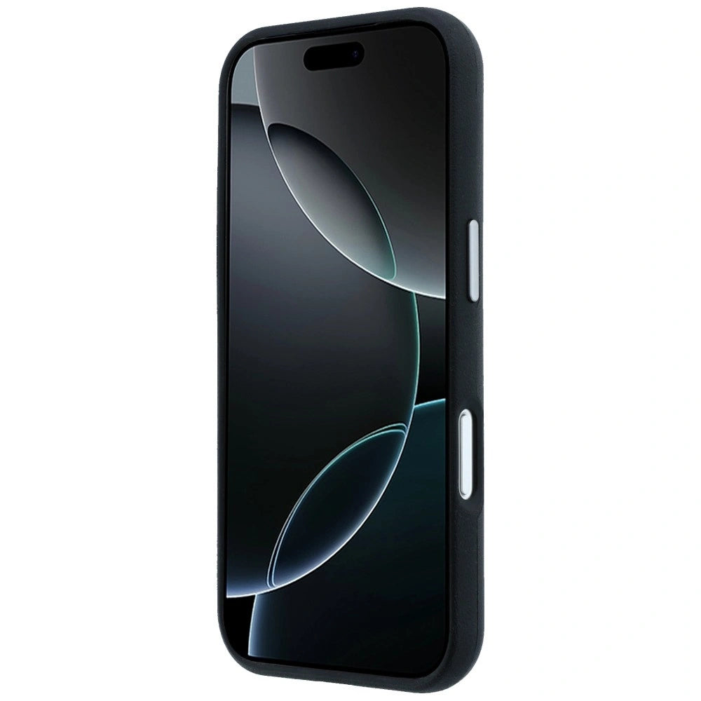 Etui Mercedes Leather Semi Wrap Iconic Line na iPhone 17 Pro - czarne – zdjęcie 5