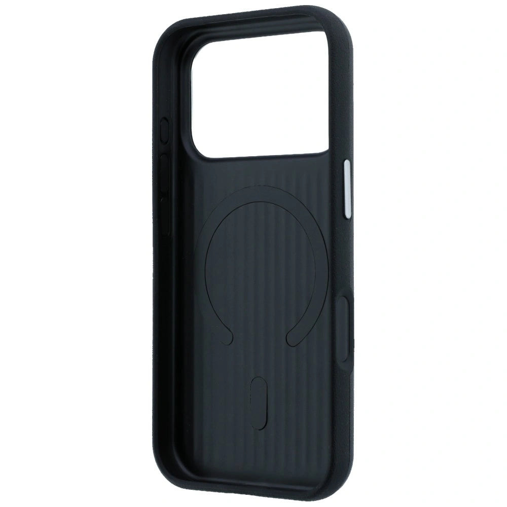 Etui Mercedes Leather Semi Wrap Iconic Line na iPhone 17 Pro - czarne – zdjęcie 7