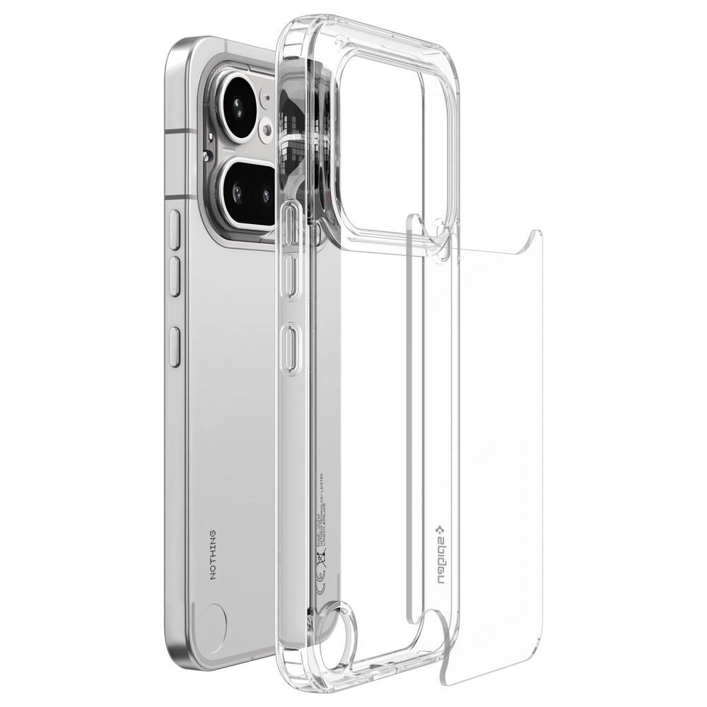 Etui Spigen Ultra Hybrid na Nothing Phone 4A Pro - przezroczyste – zdjęcie 4