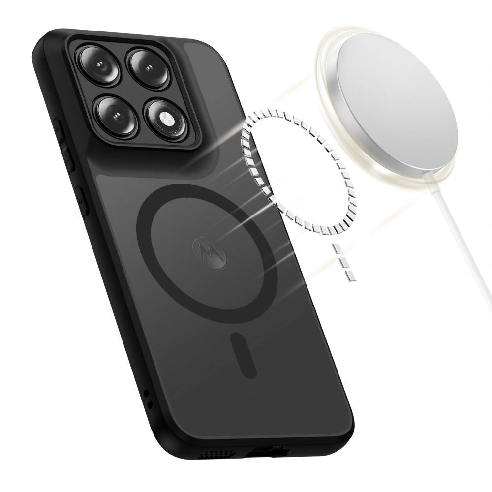 Etui Tech-Protect Magmat MagSafe na Motorola Edge 70 Pro 5G - czarne matowe – zdjęcie 3