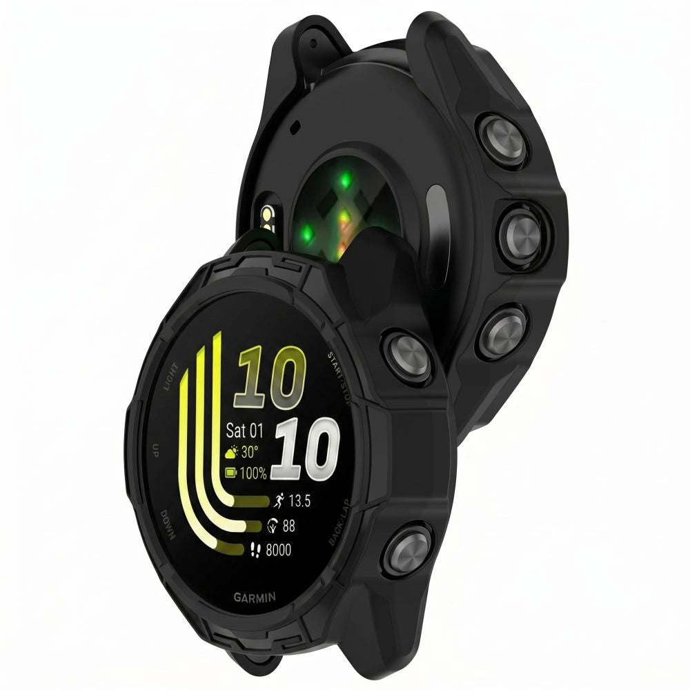 Etui Tech-Protect Defense Air na Garmin Forerunner 70 / 170 - czarne – zdjęcie 4