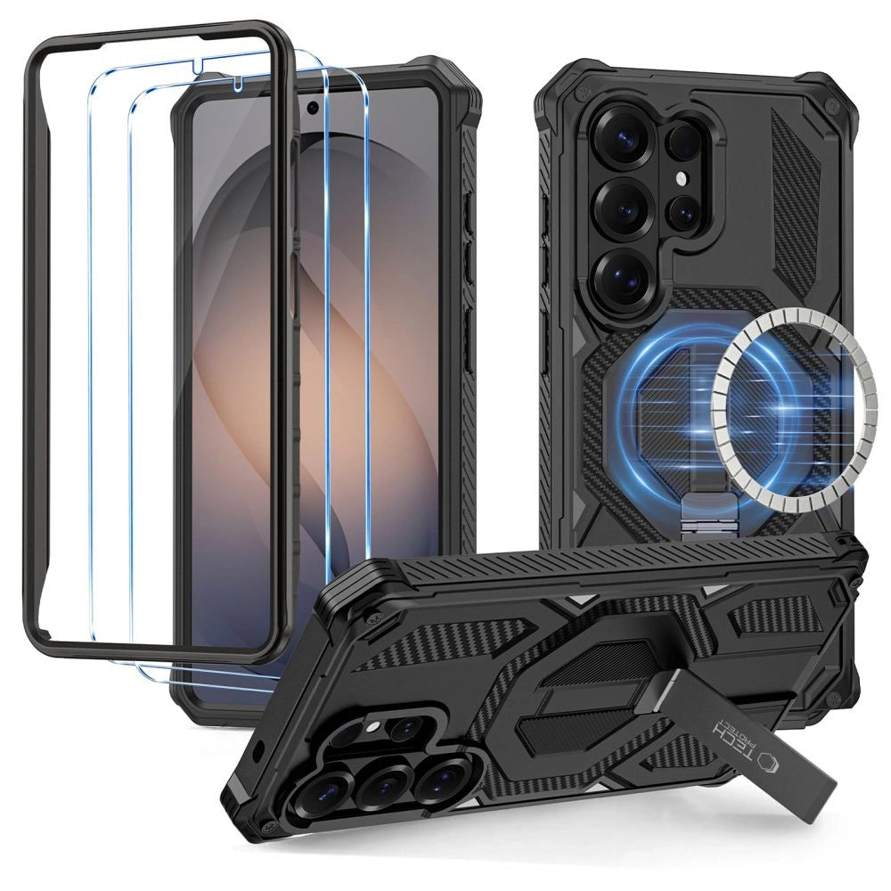 Etui Tech-Protect MagBlast MagSafe + na Samsung Galaxy S26 Ultra - czarne