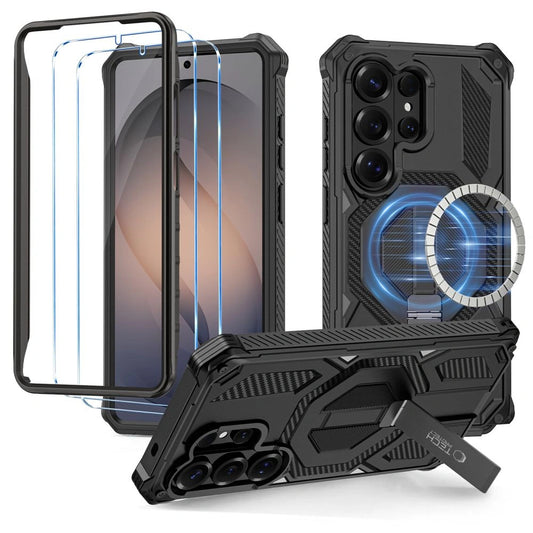Etui Tech-Protect MagBlast MagSafe + na Samsung Galaxy S26 Ultra - czarne