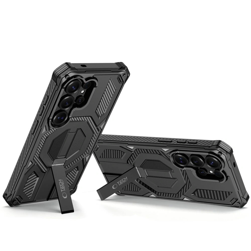 Etui Tech-Protect MagBlast MagSafe + na Samsung Galaxy S26 Ultra - czarne – zdjęcie 3