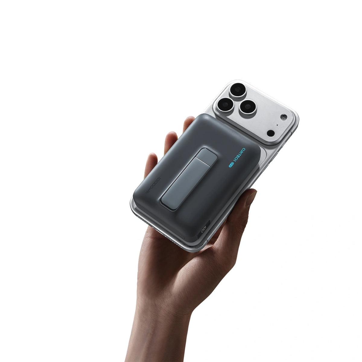 Powerbank Cuktech WPB100 10000 mAh Qi2 magnetyczny 30 W z - czarny – zdjęcie 9