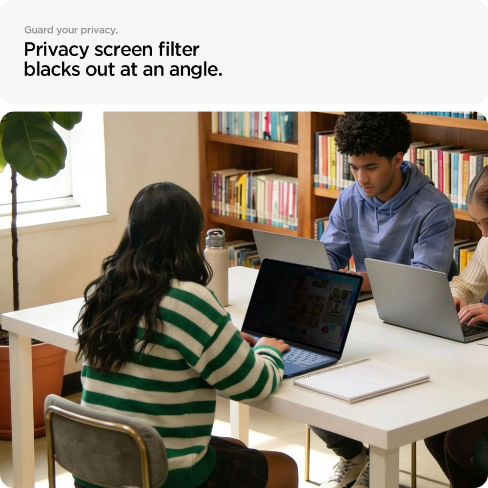 Folia prywatyzująca Spigen SafeView na MacBook Neo 13" 2026 – zdjęcie 5