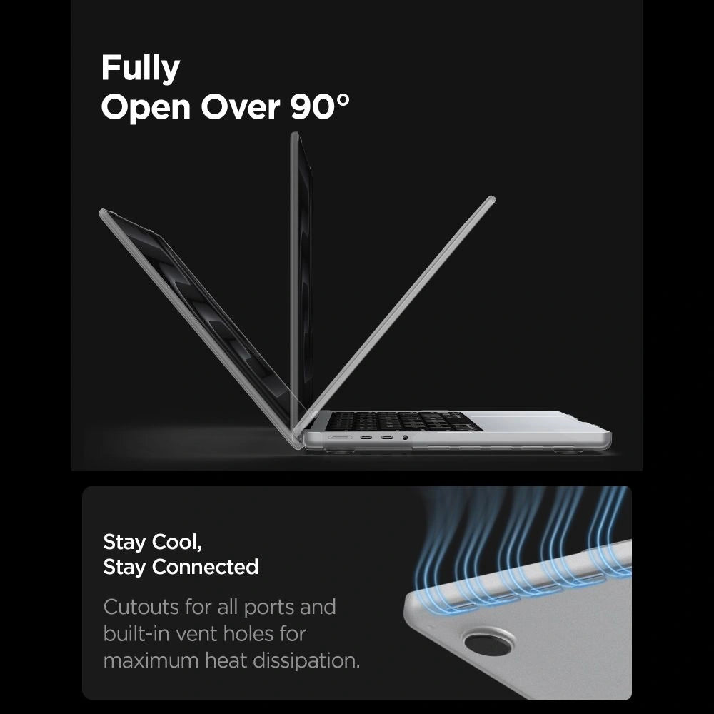 Etui Spigen AirSkin na MacBook Pro 14" 2021 / 2023 / 2024 / 2025 / 2026 – zdjęcie 9