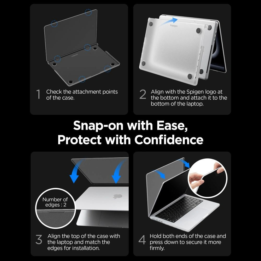 Etui Spigen AirSkin na MacBook Pro 16" 2021 / 2023 / 2024 / 2025 / 2026 – zdjęcie 9