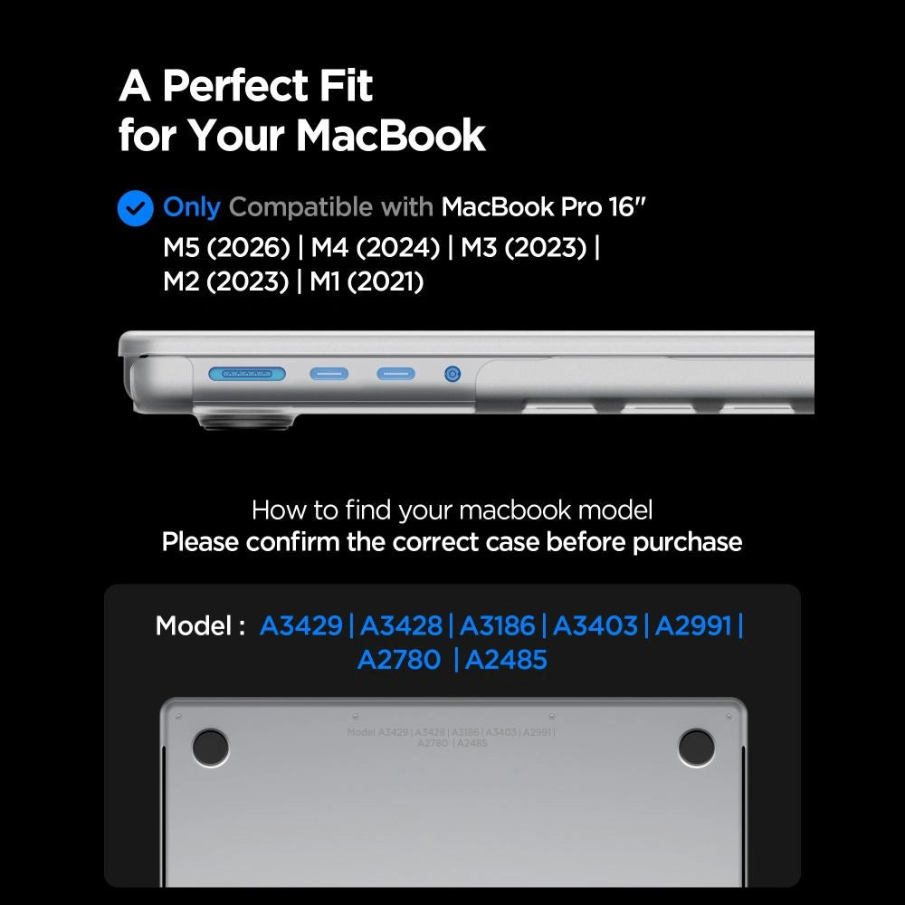 Etui Spigen AirSkin na MacBook Pro 16" 2021 / 2023 / 2024 / 2025 / 2026 – zdjęcie 11