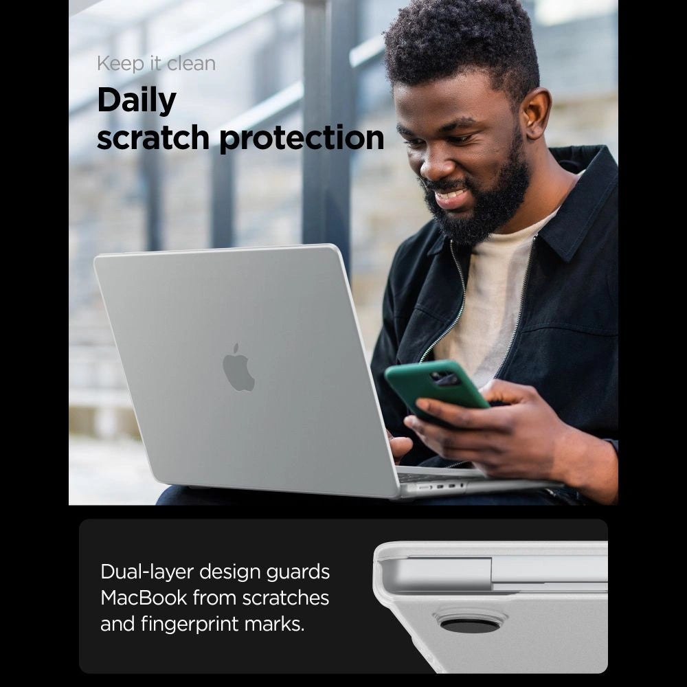 Etui Spigen AirSkin na MacBook Pro 16" 2021 / 2023 / 2024 / 2025 / 2026 – zdjęcie 9