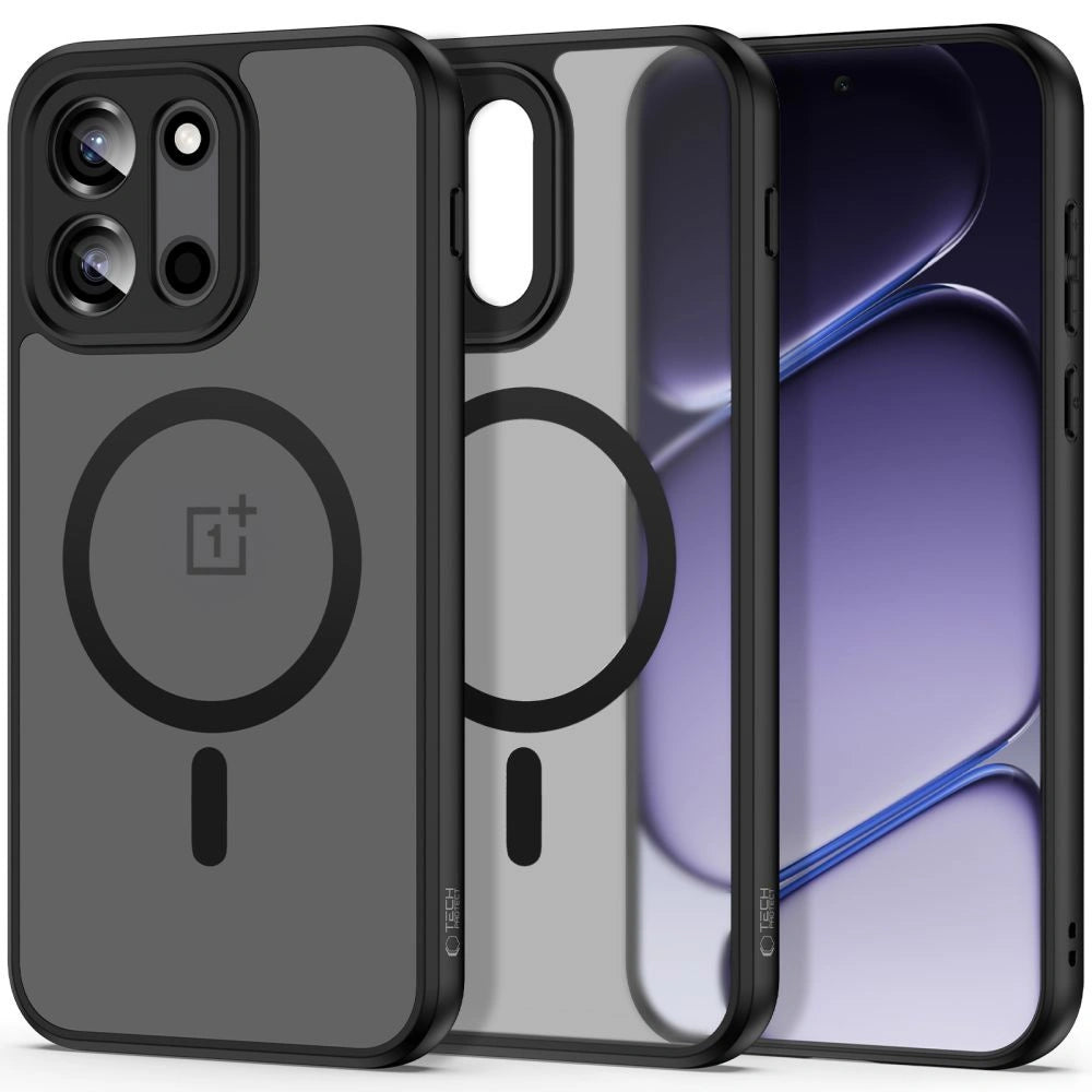 Etui Tech-Protect Magmat MagSafe na OnePlus Nord 6 - czarne matowe