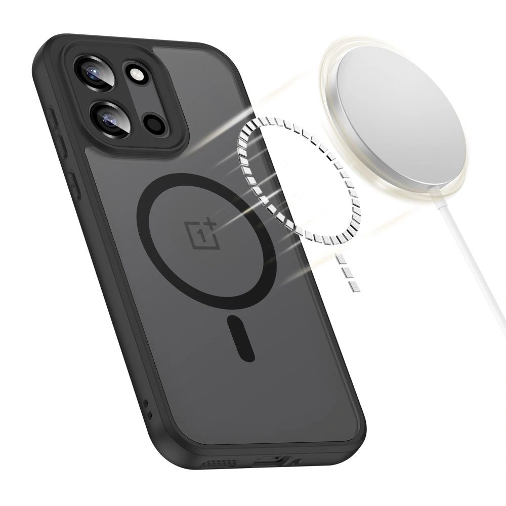 Etui Tech-Protect Magmat MagSafe na OnePlus Nord 6 - czarne matowe – zdjęcie 3